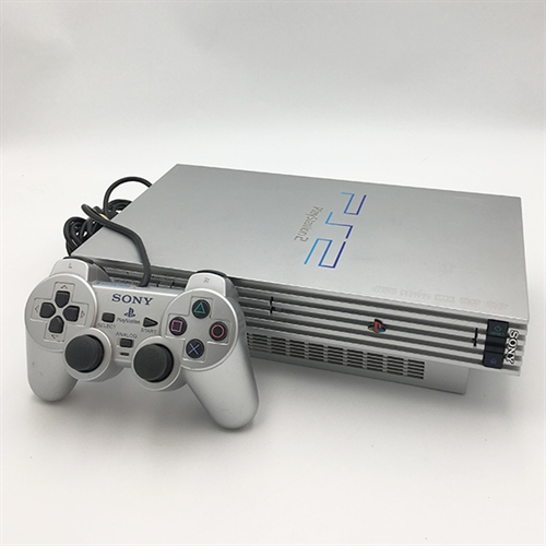 Playstation 2 FAT Konsol - Sølv - SNR AC2978430 (C Grade) (Genbrug)